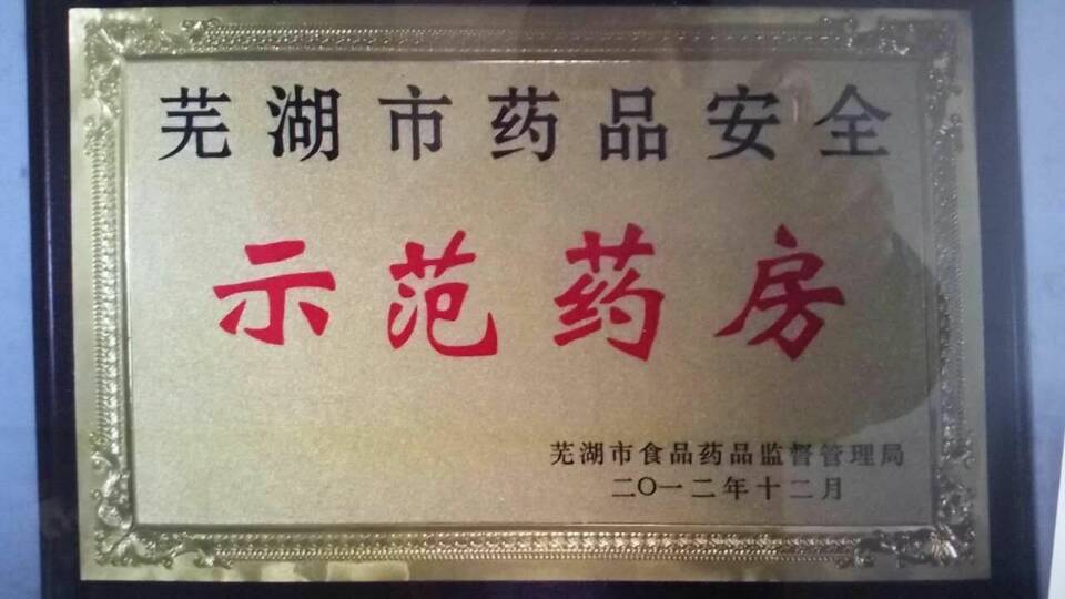 芜湖市示范药房